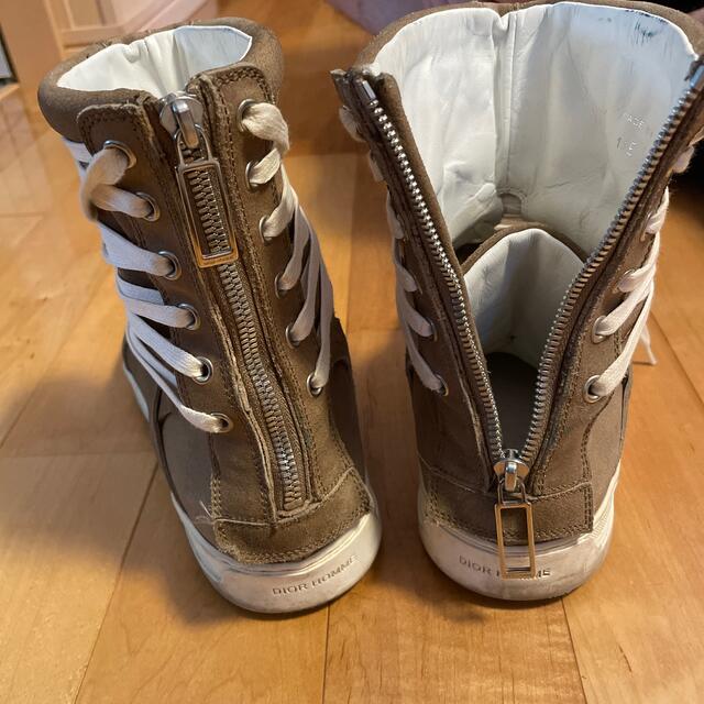 DIOR HOMME(ディオールオム)のディオールオム　スニーカー　サイズ41 DIORHOMME ハイカット　靴 メンズの靴/シューズ(スニーカー)の商品写真