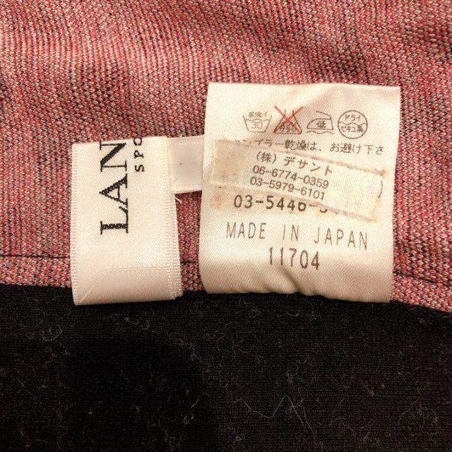 LANVIN(ランバン)のLANVIN ♡ 総柄 ハーフジップ カットソー レディースのトップス(Tシャツ(長袖/七分))の商品写真