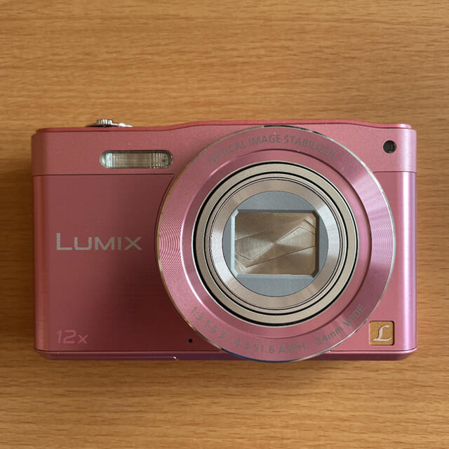 Panasonic(パナソニック)のPanasonic LUMIX SZ DMC-SZ8-P SDカード(8G)付き スマホ/家電/カメラのカメラ(コンパクトデジタルカメラ)の商品写真