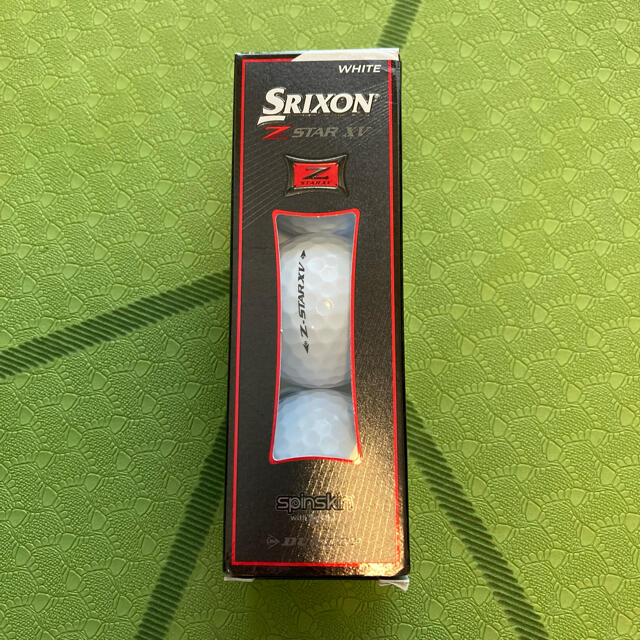 Srixon(スリクソン)のSRIXON　Z-STAR XV ホワイト　2021年モデル 1スリーブ スポーツ/アウトドアのゴルフ(その他)の商品写真