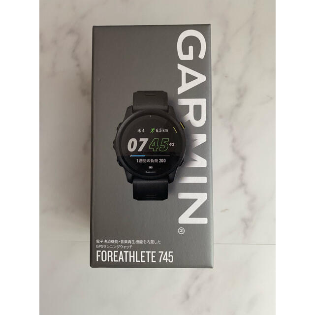 驚きの値段で】 Garmin ForeAthlete 745 Black(Suica対応機種) 腕時計