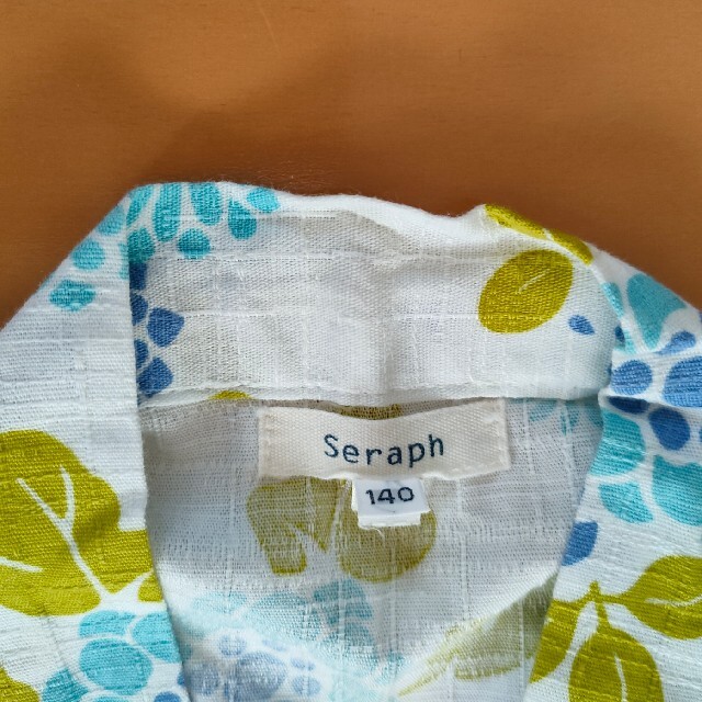 Seraph(セラフ)の浴衣　女児　140 キッズ/ベビー/マタニティのキッズ服女の子用(90cm~)(甚平/浴衣)の商品写真