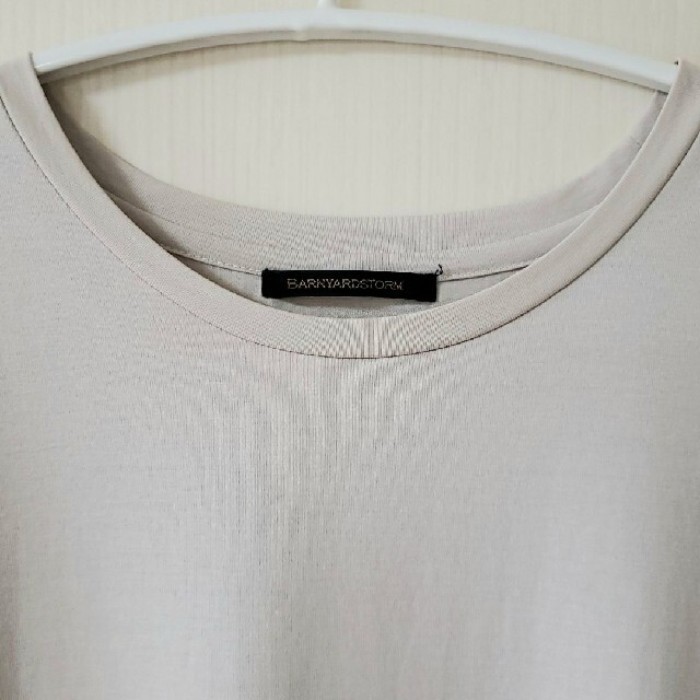 BARNYARDSTORM(バンヤードストーム)のバンヤードストーム プレーティングロングT 　　ロングワンピース 半袖Tシャツ レディースのワンピース(ロングワンピース/マキシワンピース)の商品写真