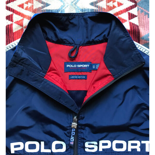 レア Polo sport ポロスポーツ ダウン ベスト ブラック L メンズ