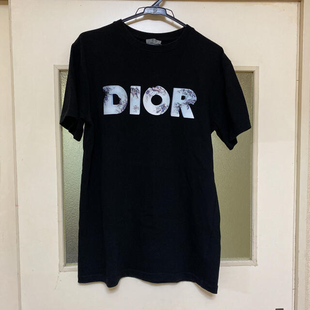 メンズDIOR×DANIEL ARSHAMのロゴプリントTシャツ