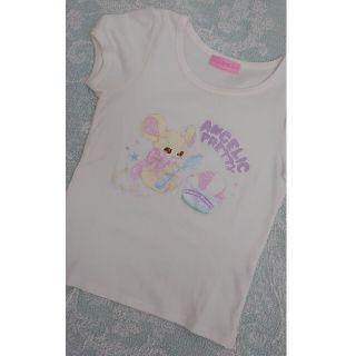 アンジェリックプリティー(Angelic Pretty)のAngelic Pretty 子ねずみジェリー Tシャツ シロ(Tシャツ(半袖/袖なし))