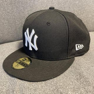 ニューエラー(NEW ERA)のニューエラ　NY ヤンキース　キャップ　黒　ブラック(キャップ)