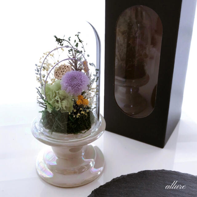 仏花 ガラスドーム パープル プリザーブドフラワー 新盆の通販 By Allure アリュール ラクマ 仏花 ガラスドーム パープル プリザーブドフラワー 新盆の通販 By Allure アリュール ラクマ