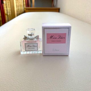 クリスチャンディオール(Christian Dior)のミスディオール　オードトワレ  ローズ&ローズ　オードゥトワレ5ml(香水(女性用))