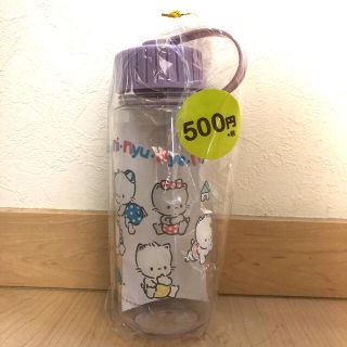 500ml ニャニィニュニェニョン クリアボトル 水筒 スリコ 3COINS(タンブラー)