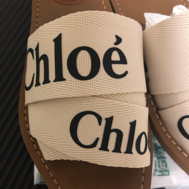 【正規品】クロエ・Chloe「woody」36・フラットミュールサンダル・美品