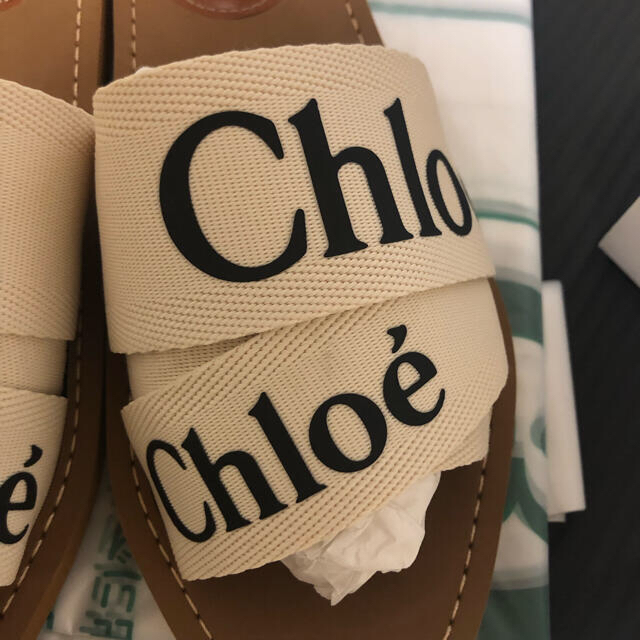 【正規品】クロエ・Chloe「woody」36・フラットミュールサンダル・美品