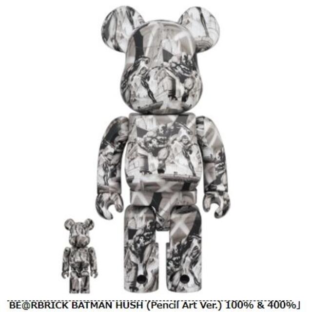 BE@RBRICK BATMAN HUSH 100% & 400%フィギュア