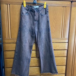 マルニ(Marni)のMarni OVER-DYED BLEACHED DENIM PANTS(デニム/ジーンズ)