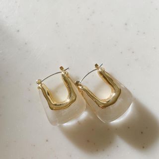 トゥデイフル(TODAYFUL)のクリアピアス(ピアス)