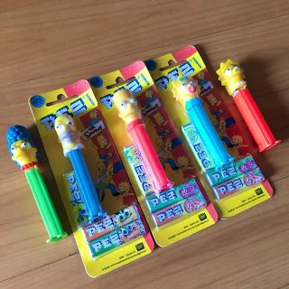 PEZペッツ ★シンプソンズ一家５本セット★ヴィンテージ未開封あり(その他)