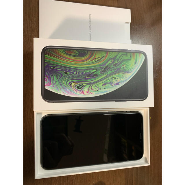 iPhone XS Max  スペースグレイ　64GB  SIMロック解除済み