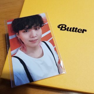 ボウダンショウネンダン(防弾少年団(BTS))のBTS Butter トレカ　FC特典　SUGA(シングルカード)