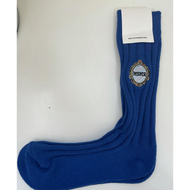 STYLENANDA(スタイルナンダ)のMSMR 靴下 青 レディースのレッグウェア(ソックス)の商品写真
