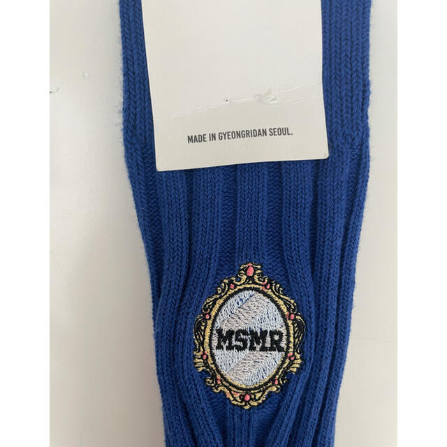 STYLENANDA(スタイルナンダ)のMSMR 靴下 青 レディースのレッグウェア(ソックス)の商品写真