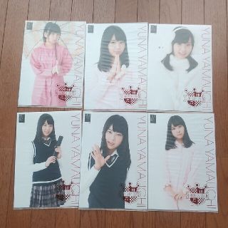 エイチケーティーフォーティーエイト(HKT48)のHKT48 山内祐奈 A4生写真ポスター 6種(アイドルグッズ)