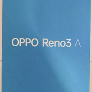 オッポ(OPPO)の【ほぼ新品】OPPO Reno3 A ブラック SIMロック解除済  送料込(スマートフォン本体)