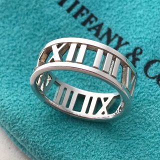 ティファニー(Tiffany & Co.)のTiffany オープンアトラスリング 14.5号美品(リング(指輪))