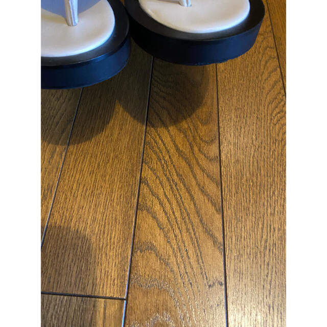 ZARA HOME(ザラホーム)のZARA HOME コントラストレザーサンダル　37 レディースの靴/シューズ(サンダル)の商品写真