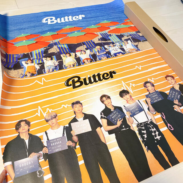アジア 防弾少年団(BTS) - bts butter アルバム テヒョン ポスター付き 
