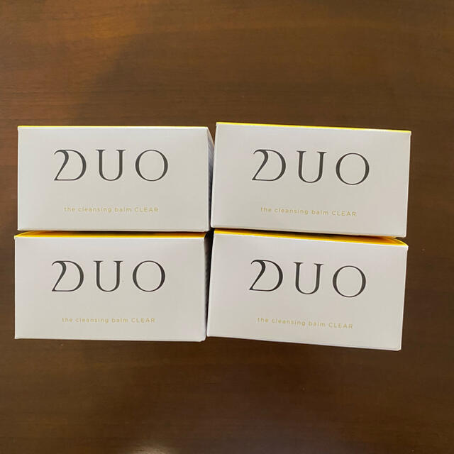 最も安い販売 DUO(デュオ) ザ クレンジングバーム クリア(90g) ４個