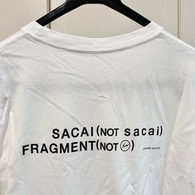 sacai fragment collet Tシャツ