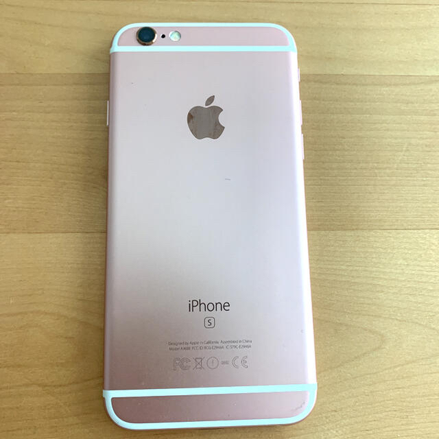 iPhone6s Rose Gold 64G SIMフリー - スマートフォン本体