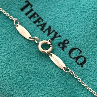 希少TIFFANY&Co. ティファニーイニシャルK k18ネックレス