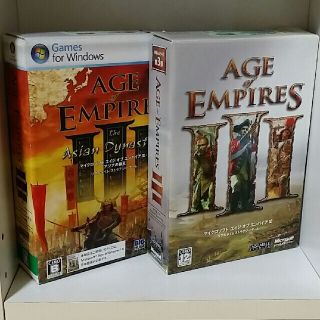 マイクロソフト(Microsoft)のむらふみ様 専用  AGE of EMPIRES  2点(PCゲームソフト)