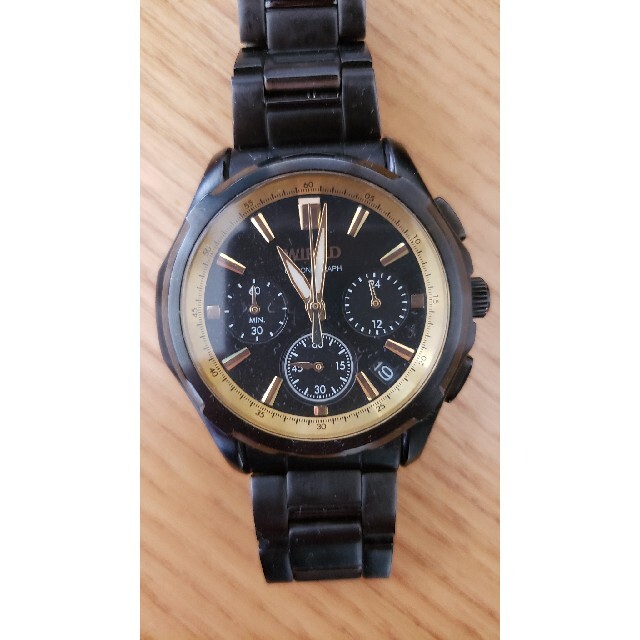 WIRED(ワイアード)のWIRED黒金 メンズの時計(腕時計(アナログ))の商品写真