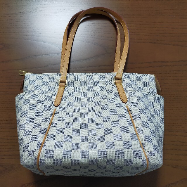 本物保証! LOUIS 【極美品】LOUISVUITTON ダミエ アズール トータリー ...