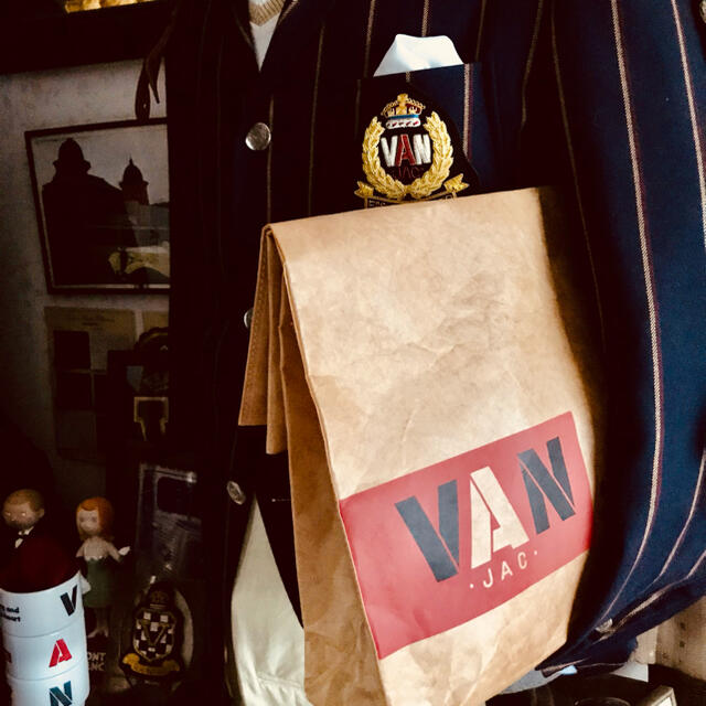 【期間限定】 VAN VAN伝説の破れない紙袋ポリウレタンなんです。復刻版大変貴重です - Jacket その他