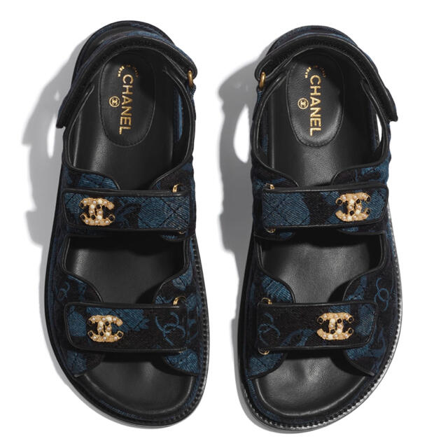 CHANEL????希少！フットベットサンダル????38