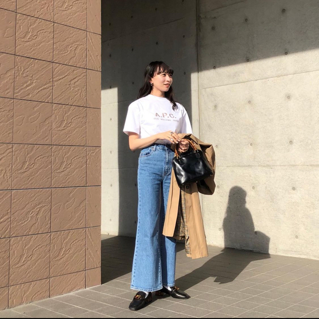 8/1まで値下げ中！A.P.C. × BEAMS / 別注 ロゴ Tシャツ