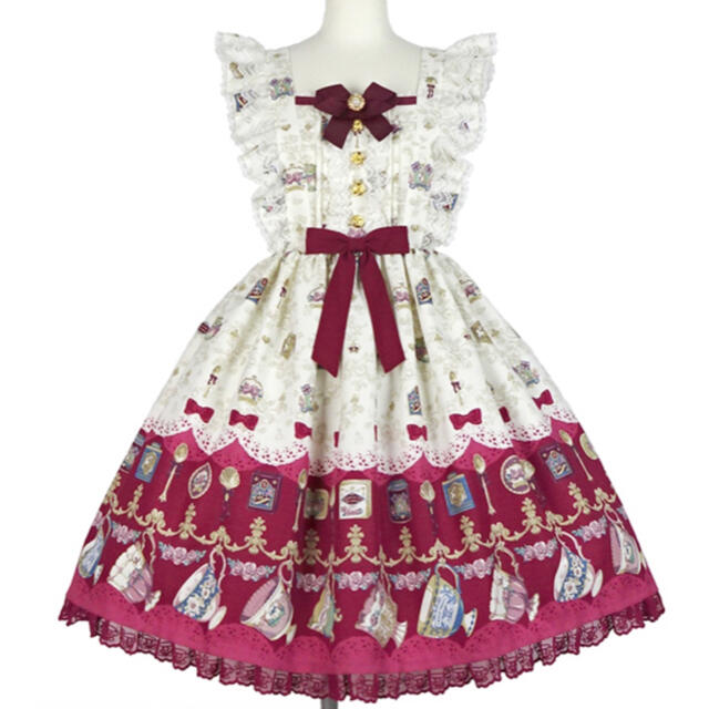 Angelic Pretty Rose Tea Garden  特別色 ワイン