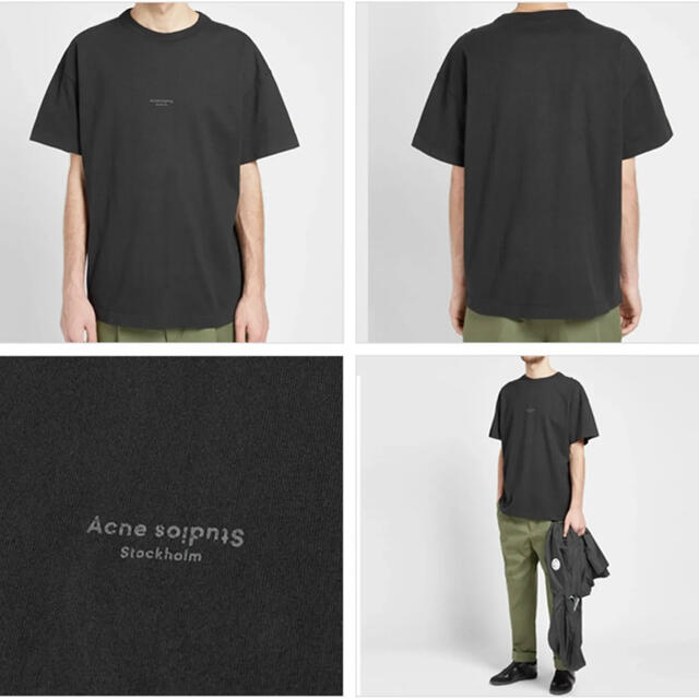 Acne Studios ロゴTシャツ　黒　サイズ:M 2