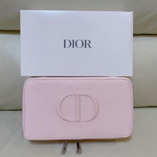 ディオール(Dior)のdior ディオール ノベルティ ピンク ポーチ メイクポーチ(ポーチ)