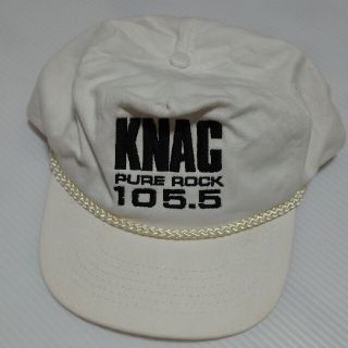 80s～90s KNAC PURE ROCK 105,5 ヴィンテージ キャップ(キャップ)