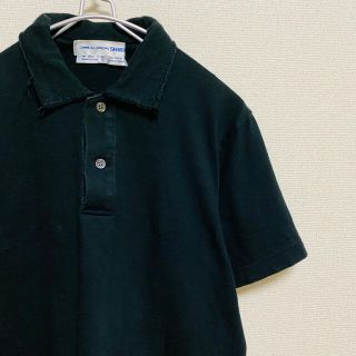 コムデギャルソン(COMME des GARCONS)の一点物　コムデギャルソン・シャツ　切り替え　ポロシャツ(ポロシャツ)