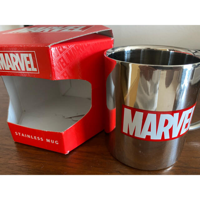 MARVEL(マーベル)のマーベル ステンレスニ重マグカップ 300ml インテリア/住まい/日用品のキッチン/食器(グラス/カップ)の商品写真