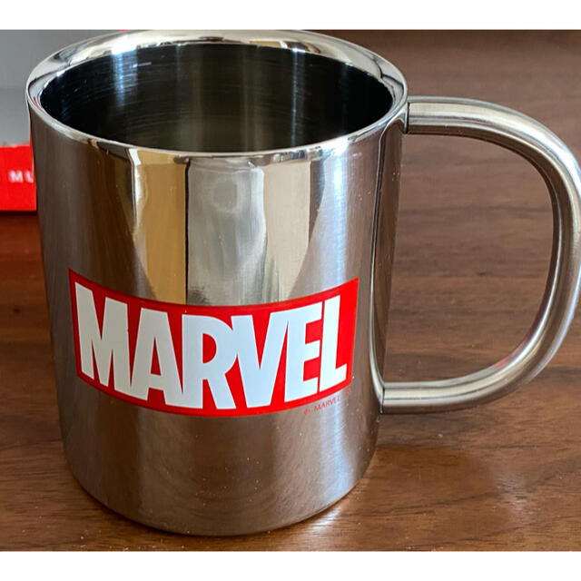 MARVEL(マーベル)のマーベル ステンレスニ重マグカップ 300ml インテリア/住まい/日用品のキッチン/食器(グラス/カップ)の商品写真