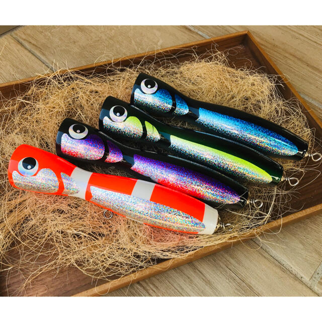 GT キハダ ウッドルアー ハンドメイド 大型ポッパー トップ GT キハダ ウッドルアー ハンドメイド 大型ポッパー トップ