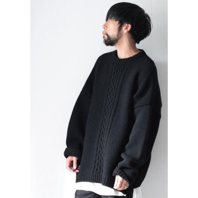 S I S E / ビッグ ケーブル ニット [BIG DROP KNIT