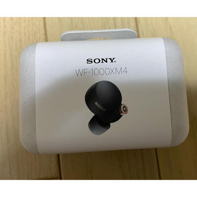 SONY(ソニー)のワイヤレスノイズキャンセリングステレオヘッドセット WF-1000XM4 BM スマホ/家電/カメラのオーディオ機器(ヘッドフォン/イヤフォン)の商品写真