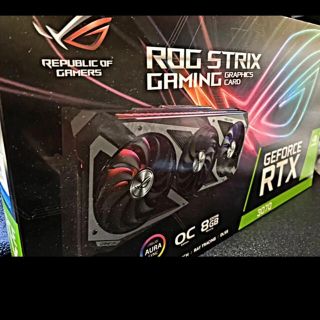 エイスース(ASUS)のASUS ROG-STRIX-RTX3070-GAMING(PCパーツ)